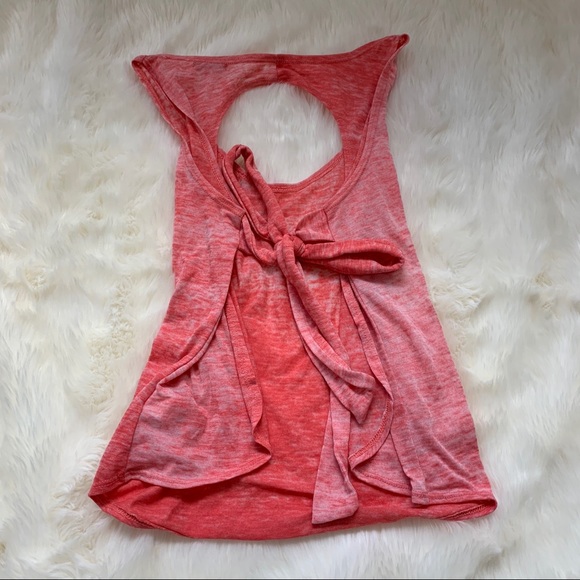 Urban Outfitters Open back tank shirt top ombre - Picture 2 of 2